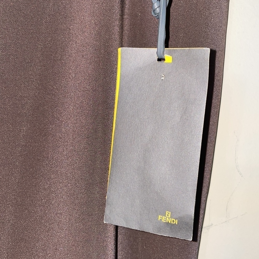 NWT Fendi Pantalone Cady Seta size - 46 - Picture 2 of 7